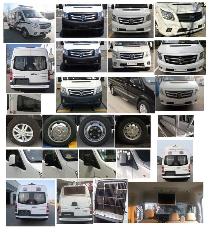 福田牌BJ5048XQC-E1囚車(chē)公告圖片