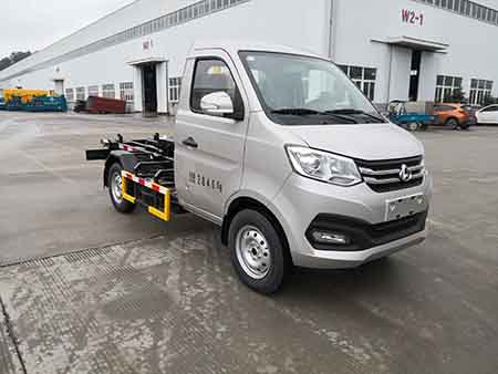 中汽牌ZQZ5031ZXXSA6車(chē)廂可卸式垃圾車(chē)公告圖片
