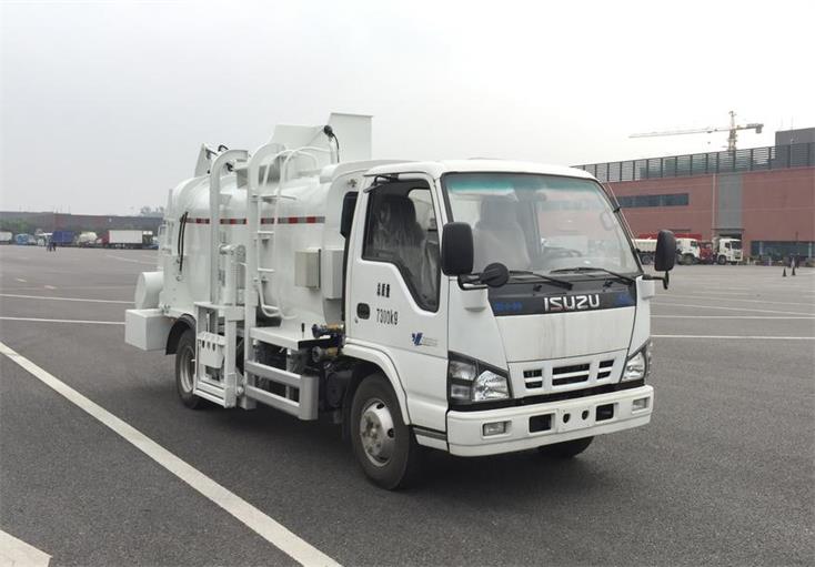 重特牌QYZ5070TCA6餐廚垃圾車公告圖片