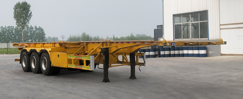 迪尔帕斯牌12.5米34吨3轴集装箱运输半挂车(DRP9400TJZ)
