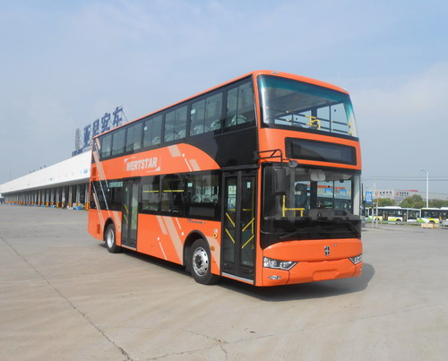 亚星牌10.8米30-61座纯电动双层城市客车(JS6111SHBEV1)