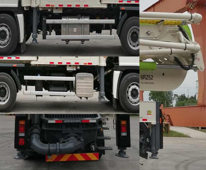 雷萨牌BJ5350THB-XF混凝土泵车公告图片