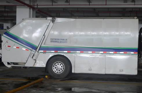 潔神牌QJS5180ZYSDF6壓縮式垃圾車公告圖片