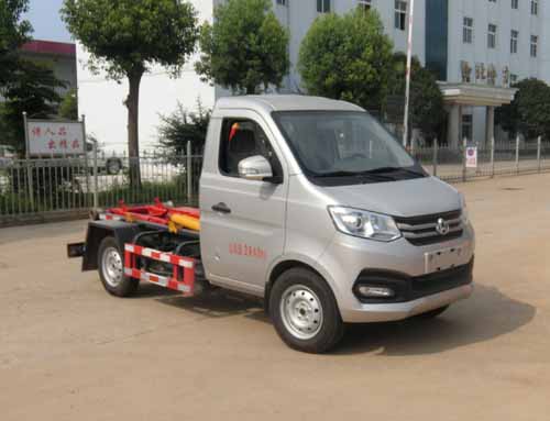 神狐牌HLQ5030ZXXC6車廂可卸式垃圾車公告圖片