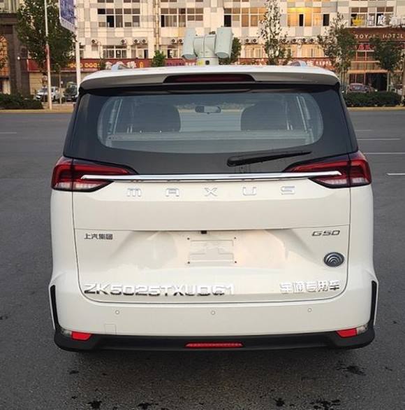 宇通牌ZK5025TXUD61巡邏車公告圖片