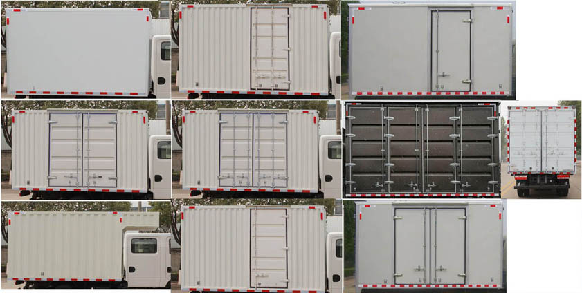 东风牌EQ5070XXYD5CDFAC厢式运输车公告图片