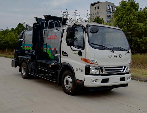 江淮牌HFC5080TCASZ餐廚垃圾車公告圖片