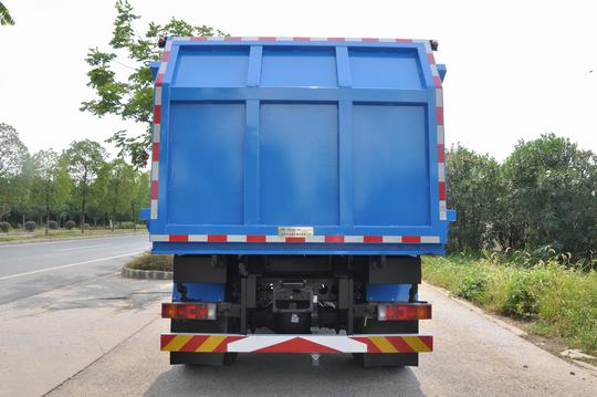 金银湖牌WFA5182ZLJEE6NG自卸式垃圾车公告图片