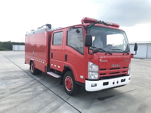 捷达消防牌SJD5090TXFZM50/WSA照明消防车