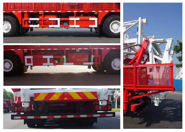 四機(jī)牌SJX5521TXJ450修井機(jī)公告圖片