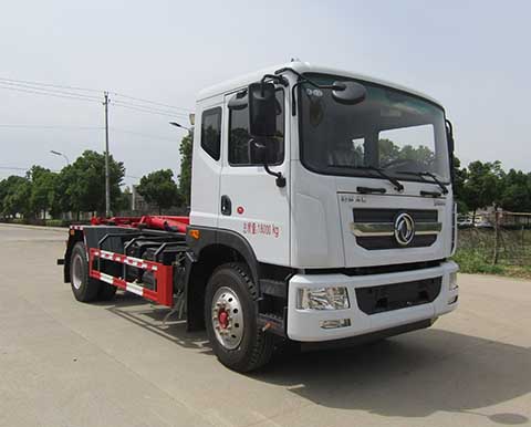 中汽力威牌HLW5180ZXX6EQ车厢可卸式垃圾车公告图片