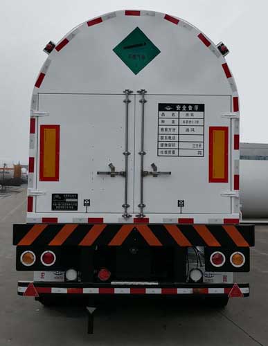 宏图牌HT9403GDY1低温液体运输半挂车公告图片