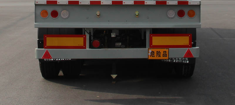 开乐牌AKL9402GRY铝合金易燃液体罐式运输半挂车公告图片