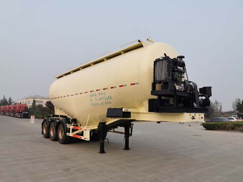 豫新牌10.3米31.5吨3轴中密度粉粒物料运输半挂车(XX9400GFL40)
