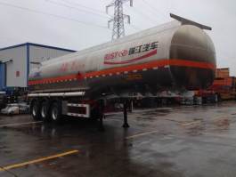 铝合金易燃液体罐式运输半挂车
