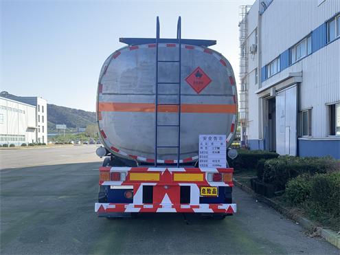 黄海牌DD9407GRY易燃液体罐式运输半挂车公告图片