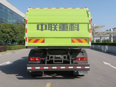 中联牌ZLJ5120ZDJDFE5压缩式对接垃圾车公告图片