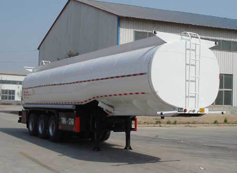 新科牌11.5米30.1吨3轴液态食品运输半挂车(LXK9401GYS)