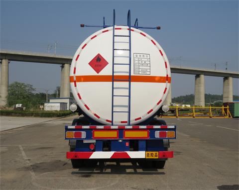 黄海牌DD9409GRY易燃液体罐式运输半挂车公告图片