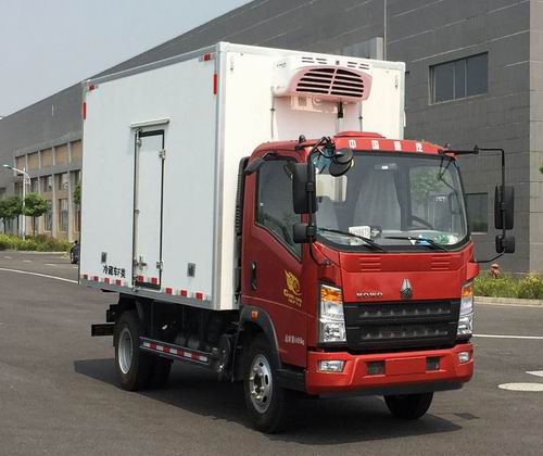 豪沃牌ZZ5047XLCF341CE145冷藏車公告圖片