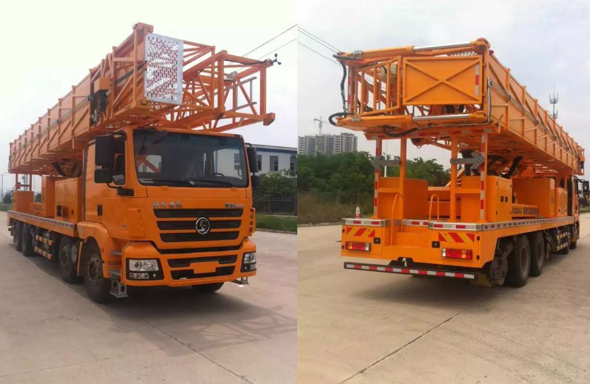 陜汽牌SX5320JQJ橋梁檢測(cè)車公告圖片
