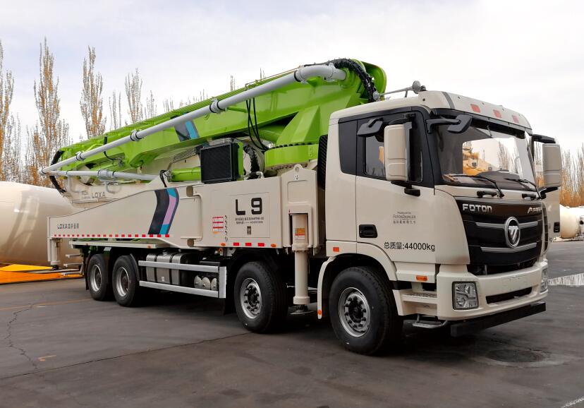 福田牌BJ5449THB-XD混凝土泵車公告圖片