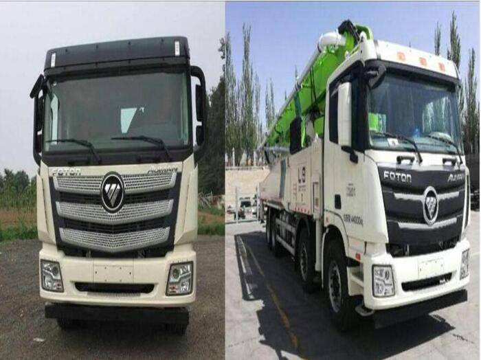 福田牌BJ5449THB-XD混凝土泵車公告圖片