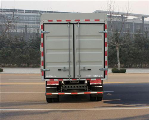 福田牌BJ5046CCY-BU倉(cāng)柵式運(yùn)輸車公告圖片