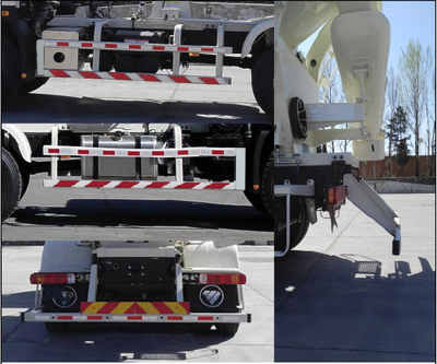 欧曼牌BJ5259GJB-AA混凝土搅拌运输车公告图片