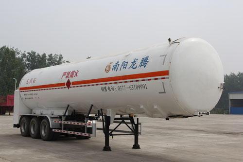 龍軒風牌13米23.5吨3轴低温液体运输半挂车(YLT9401GDYA)