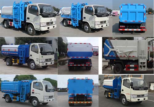 东风股份多利卡D6 HLQ5070ZZZE5自装卸式垃圾车公告图片