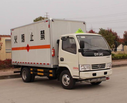 东风牌EQ5041XRQ3BDFACWXP易燃气体厢式运输车公告图片