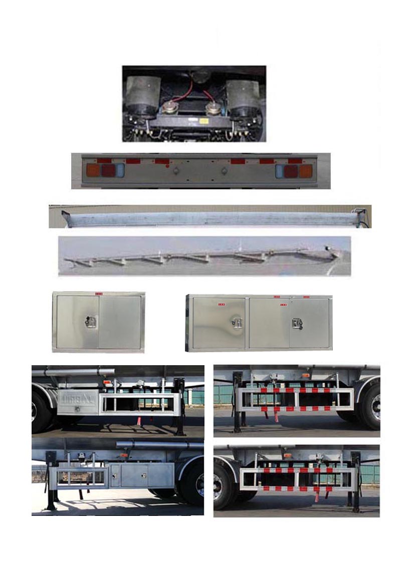 金碧牌PJQ9401GRH润滑油罐式运输半挂车公告图片