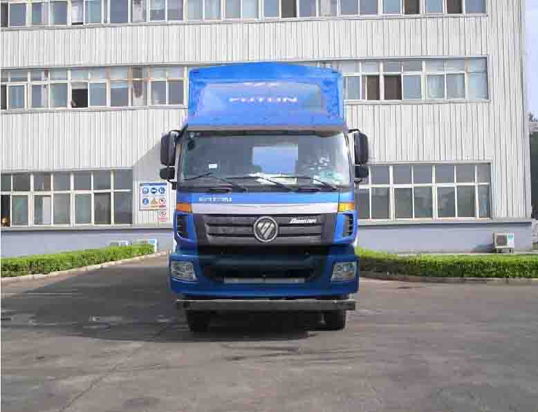 歐曼牌BJ5313CCY-AB倉柵式運輸車公告圖片