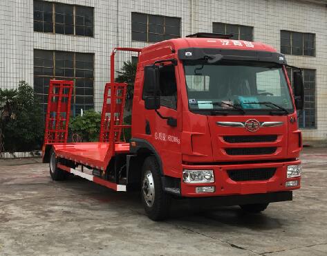 解放牌CA5160TPBPK2E5A80平板運輸車公告圖片