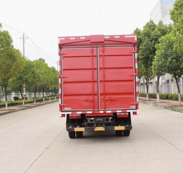 東風(fēng)牌EQ5090XYK8BDCAC翼開啟廂式車公告圖片