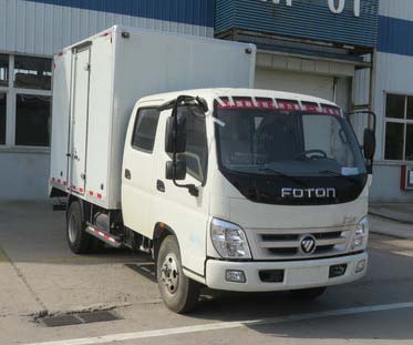 福田牌BJ5043XXY-FK厢式运输车