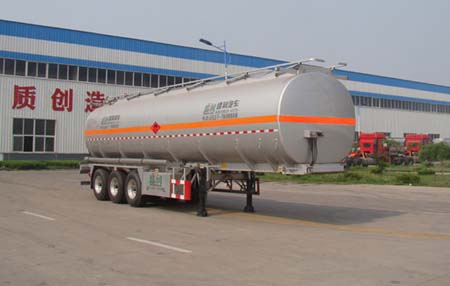 盛润牌11.7米33.7吨3轴铝合金运油半挂车(SKW9408GYYA)