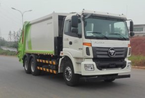 福田牌BJ5252ZYSE5-H1压缩式垃圾车