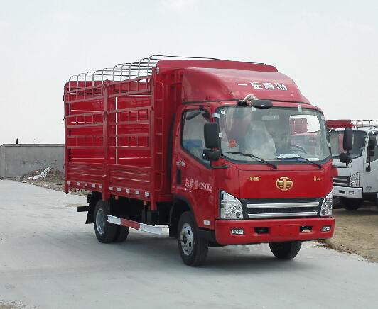 解放牌CA5048CCYP40K50LE5A84倉柵式運輸車公告圖片