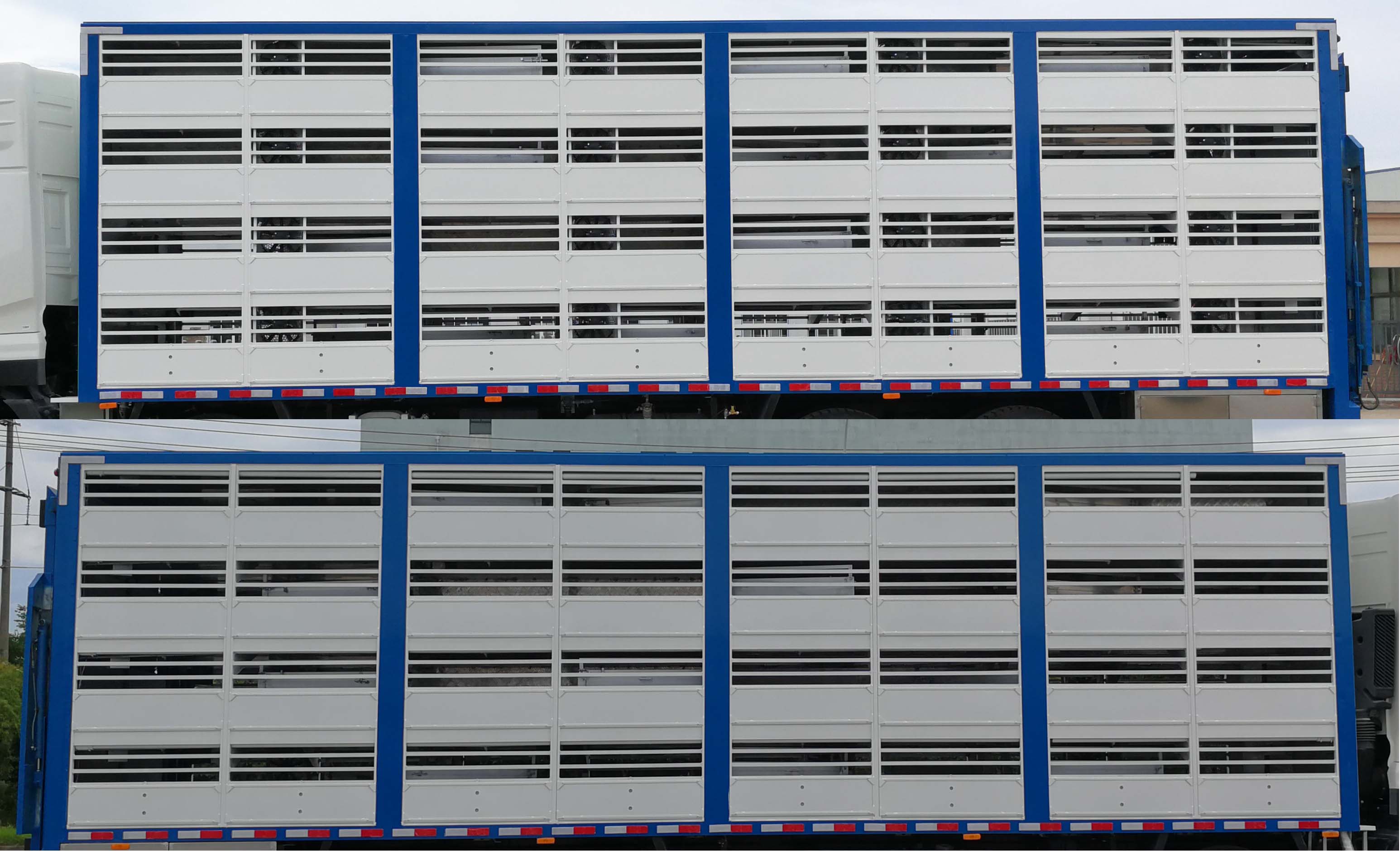 英創(chuàng)斐得牌DCA5310CCQW229畜禽運(yùn)輸車公告圖片