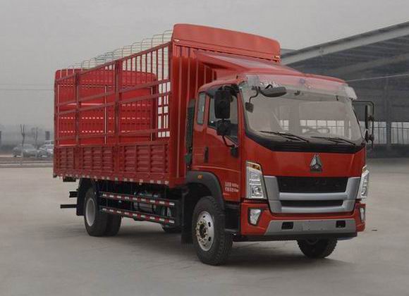 豪沃牌ZZ5187CCYG451DE1倉(cāng)柵式運(yùn)輸車(chē)公告圖片