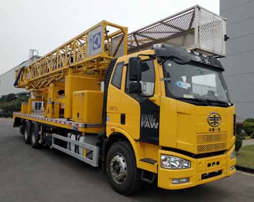 徐工牌XZJ5251JQJC5橋梁檢測車公告圖片