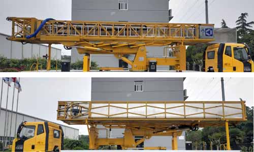 徐工牌XZJ5251JQJC5橋梁檢測車公告圖片