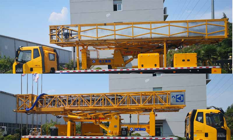 徐工牌XZJ5251JQJC5橋梁檢測車公告圖片