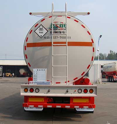 盛润牌SKW9400GDG毒性和感染性物品罐式运输半挂车公告图片