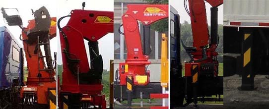 陜汽牌SX5180JSQLB501B隨車起重運輸車公告圖片