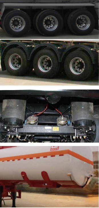 醒狮牌SLS9400GRYA铝合金易燃液体罐式运输半挂车公告图片