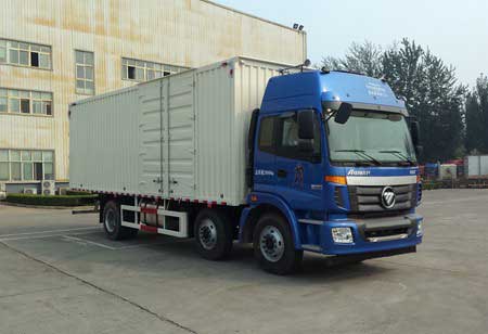 欧曼牌BJ5252XXY-AE厢式运输车公告图片