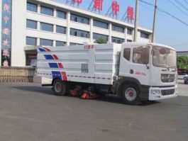 中洁牌XZL5163TSL5扫路车